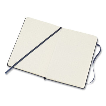 Moleskine® Classic Collection Hard Cover Notebook, 1 Subject, Dotted Rule, Sapphire Blue Cover, 5.5 X 3.5 freeshipping - TVN Wholesale